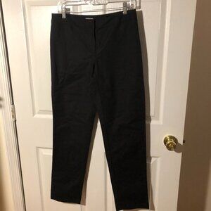 J Jill women flat front black pants, 6